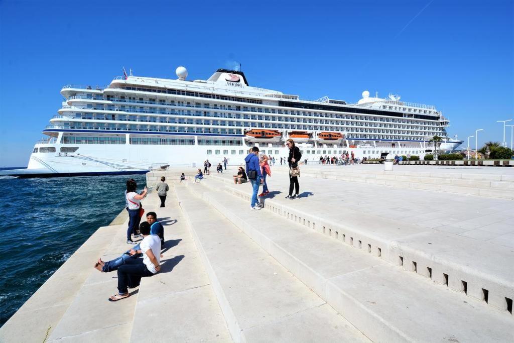 Deluxe Studio Apartment Portic, Self Check-In Zadar Bagian luar foto